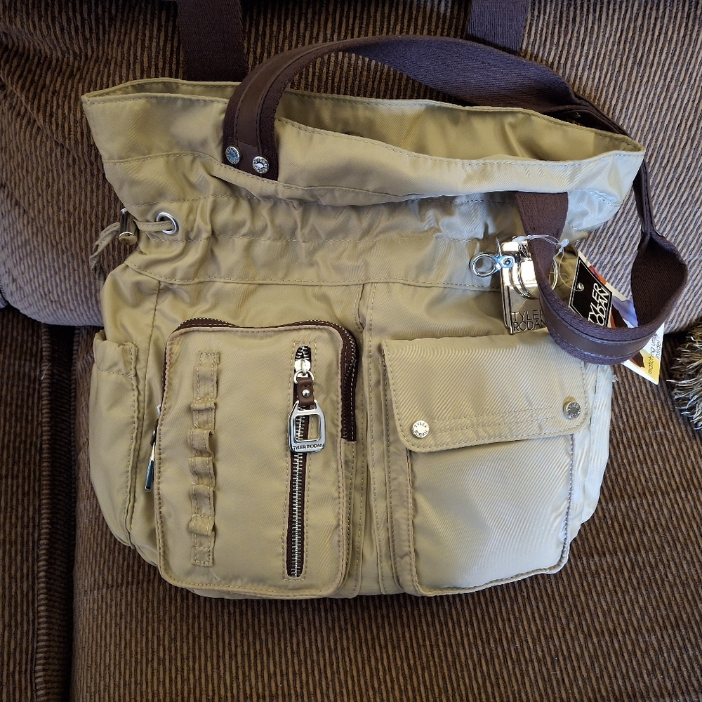 Womens Tyler Rodan Bag In Khaki